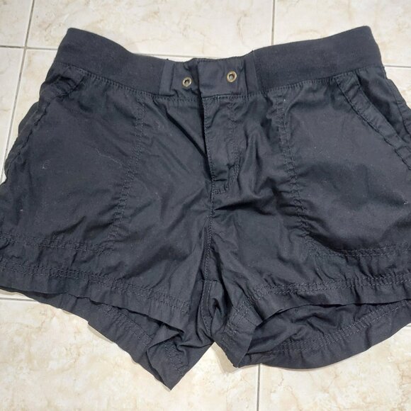 a.n.a. Ana A New Approach Black Elastic Shorts Perfect For Summer Size 4 - Picture 1 of 10